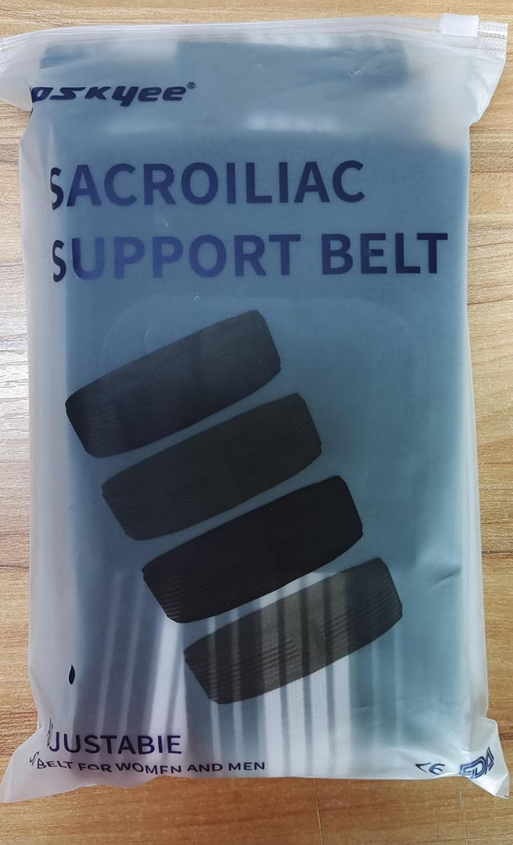 Sciatica Belt Relieve Back Pain & Sciatica, Sacroiliac Hip Support Band for Men Women, Sciatic, Lower Back, Si Joint, Pelvic Pain Relief, Three Bandages Provide Triple Support Regular