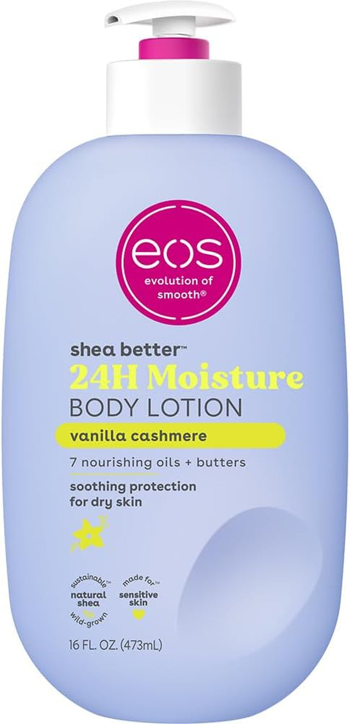 Vanilla Cashmere Body Lotion Shea Better 24Hr Moisture - 16 Oz/473 Ml
