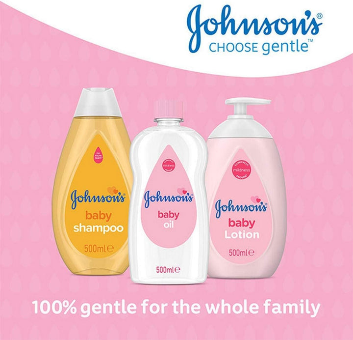 Oil (1 X 500 Ml) Moisturising Baby Oil to Protect Delicate and Dry Skin, Hypoallergenic and Ph-Balanced, Ideal for Massage, Moisturiser for Dry Skin to Soften Hands and Body