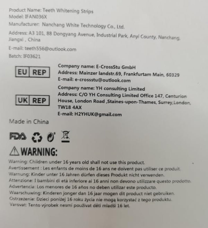 Teeth Whitening Strips, Tooth Whitening Kits, at Home Teeth Whitening Strips,Sensitive Teeth Whitening Strips Teeth Whitener 14 Packs 28 Pcs