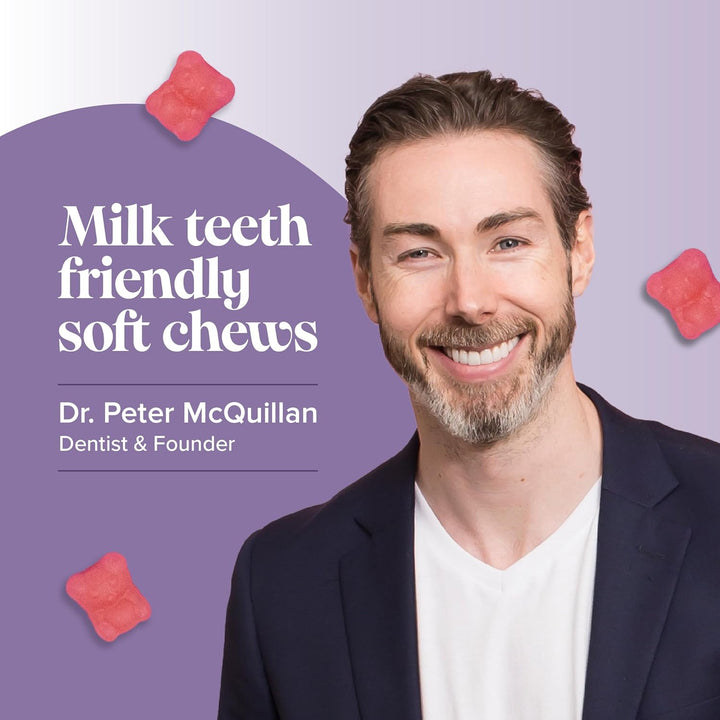 Kids Magnesium Gummies – 1 Month Supply – 546 Mg Magnesium Citrate Providing 60 Mg Elemental - Easy to Chew & Tastes Great - Alternative to Magnesium Glycinate – 30 Gummies -