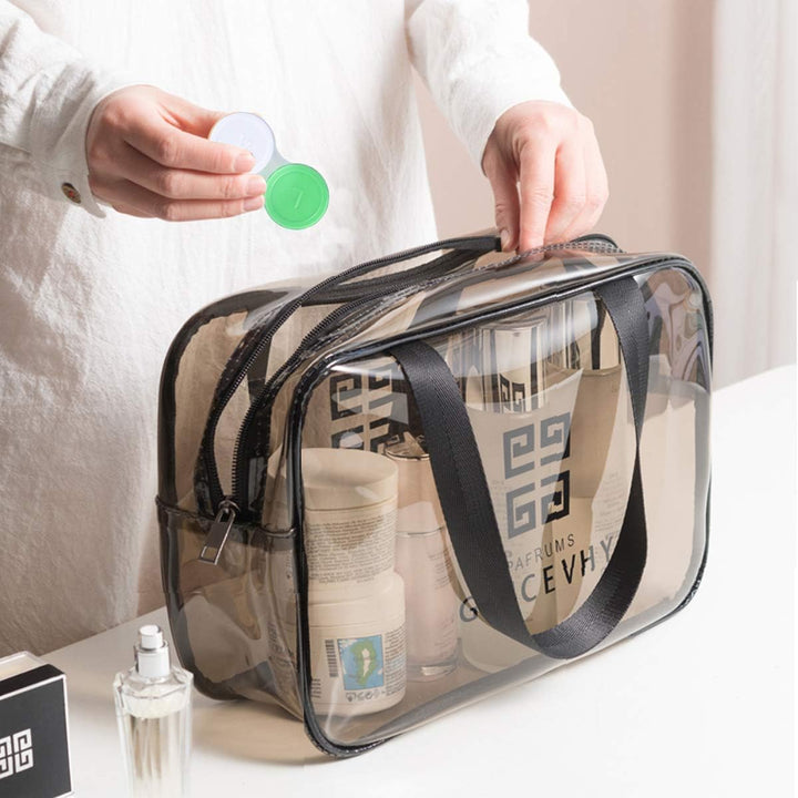 20PCS Travel Contact Lens Cases, Portable Contact Lens Travel Kit Case, Mini Box Container Contact Lens Holder, Contact Lens Soaking Storage Case with L and R Caps - Green Blue Black Pink