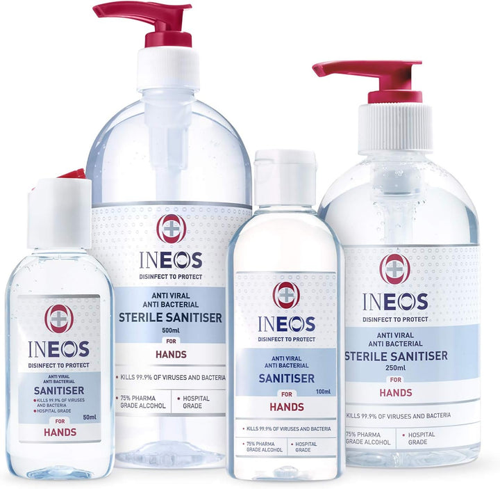 - Sanitiser Gel (500Ml) - Hand Sanitiser - Hospital Grade, Effective against 99.9% of Viruses and Bacteria, Packaging May Vary