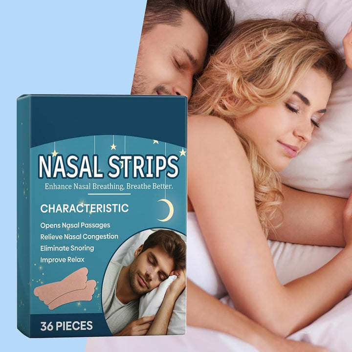 Nose Strips for Sleeping, Nose Breathing Strip | 36 X Nose Strips for Breathing Sleeping - Ventilation Nasal Strips, Nose Strip for Better Sleep, Respiratory Strips Relieve the Nose With