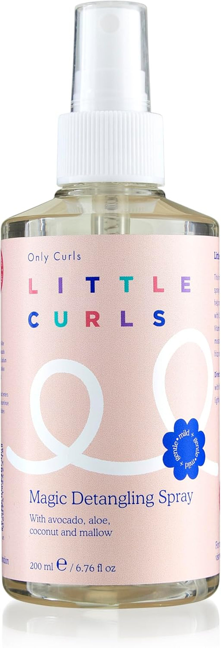 Little Curls Magic Detangling Spray, 200Ml, Kids Hair Detangler, Tames Tangles & Hydrates, Gentle Leave-In Conditioner, Easy Routine, Vegan & Cruelty Free, for All Curly Hair Types