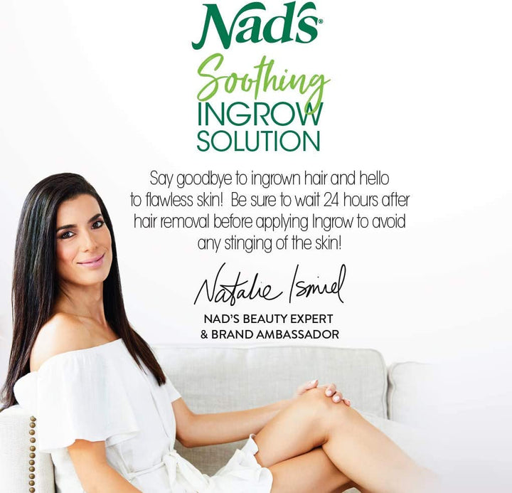 Soothing Ingrow Solution, Ingrown Hair Reduction, Treatment for Ingrown Hairs, Redness and Inflammation, Ingrown Hair Treatment, 125Ml