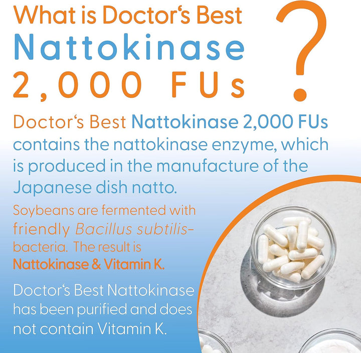 , Nattokinase, 2,000 FU, 270 Vegan Capsules, Lab Tested, Gluten Free, Vegetarian