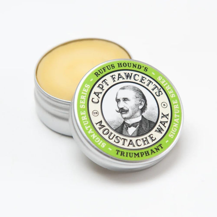 Expedition Strength Moustache Wax 15Ml – Extra Firm Hold Moustache Wax for Men – Classic Sandalwood Scented Styling Wax for Long-Lasting Shape & Definition