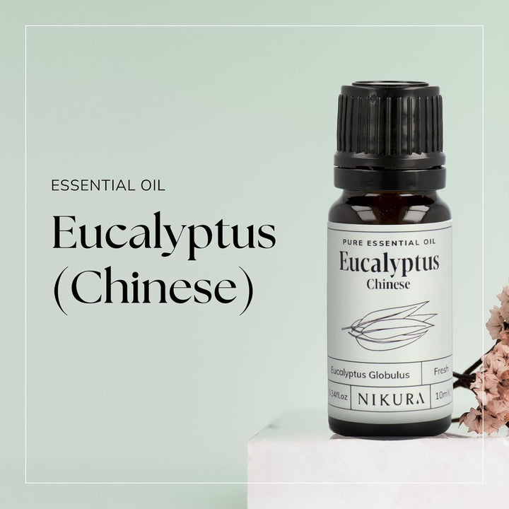 Eucalyptus Essential Oil - 10Ml | 100% Pure Natural Oils | Perfect for Diffuser, Shower, Bath | Great for Inhaling, Skin | Vegan & UK Made