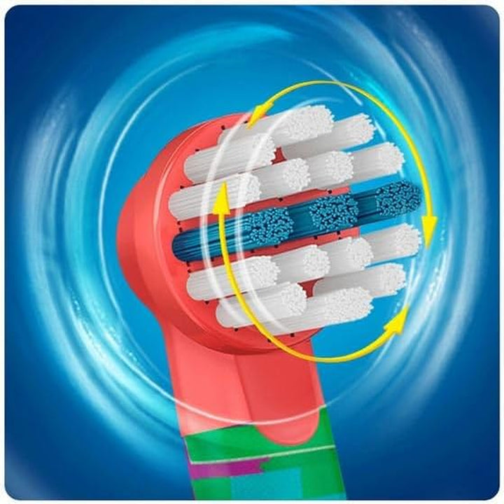 Stages Power Cars Kids Toothbrush Replacement Heads (Pack of 4)