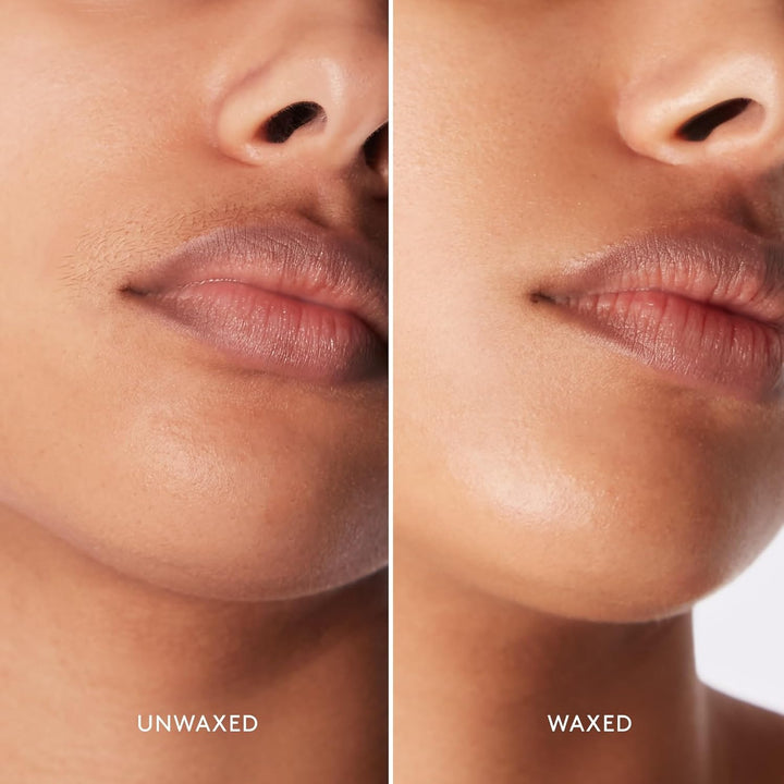 Let’S Face It Wax Kit – Professional Facial Waxing Kit with Black Mini Heater, 50G Precision Face Wax Beads (Peach & Chamomile), Wooden Waxing Spatulas, Ear & Nose Wax Applicators & USB Cable