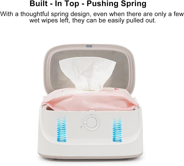 Baby Wipes Warmer - a Wet Wipe Holder That Integrates Small Night Lights, Energy Saving, USB Interface Charging, Suitable for Both Outdoor and Home Use ﻿