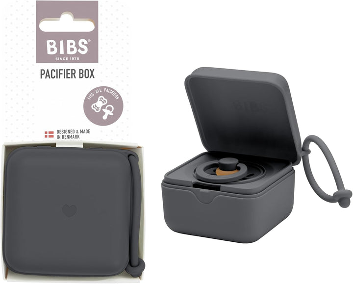 Liberty Pacifier Case with Strap, for Storing and Transporting Soothers, Can Hold up to Three Dummies, 100% BPA Free Food-Grade Material