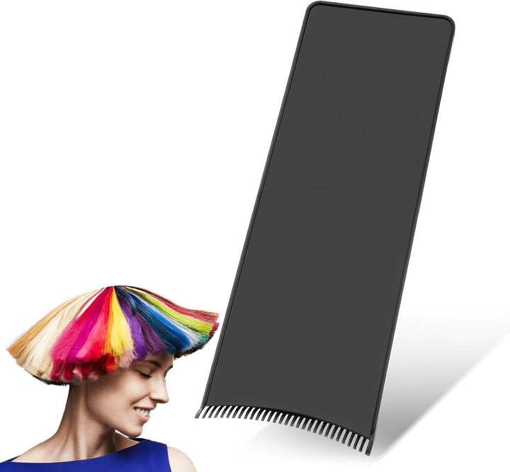 Balayage Board Highlighting Kit, Highlighting Board with Teeth, Lightweight Foiling Boards for Hair Dye Tools, Reusable Cooboard Hair Dying Tools for Barber Salon Hairstylist Hairs Dying Tool