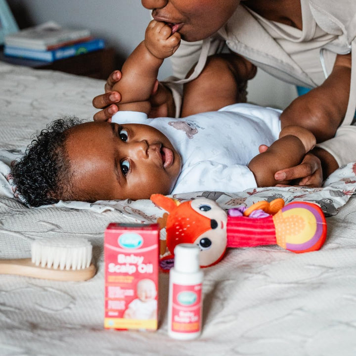 - Baby Scalp Oil - 30Ml - Soothing Moisturising Oil for Baby Scalp and Skin - Preventative of Itchy, Flaky, Dry, Damaged Skin and Cradle Cap.