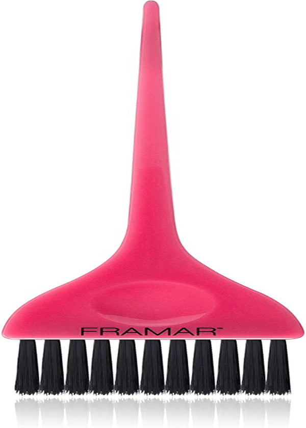 Classic Hair Dye Brush – Hair Colour Brush for Highlights Hair Dye Kit, Hair Tint Brush for Highlight Kit, Tinting Brush for Bleach Hair Dye, Hair Bleach Kit, Hair Colouring Brush – Pink
