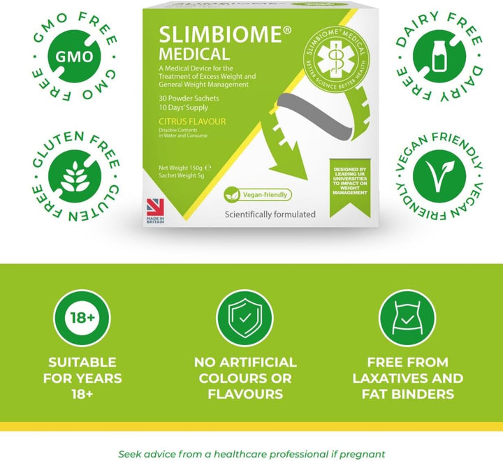 – GLP-1 Safe Alternative – 30 Sachets Prebiotic Nutritional Supplement for Vegan Gut Health & Weight Management – Digestive Support with Prebiotics, Appetite Suppressant & Fat Loss