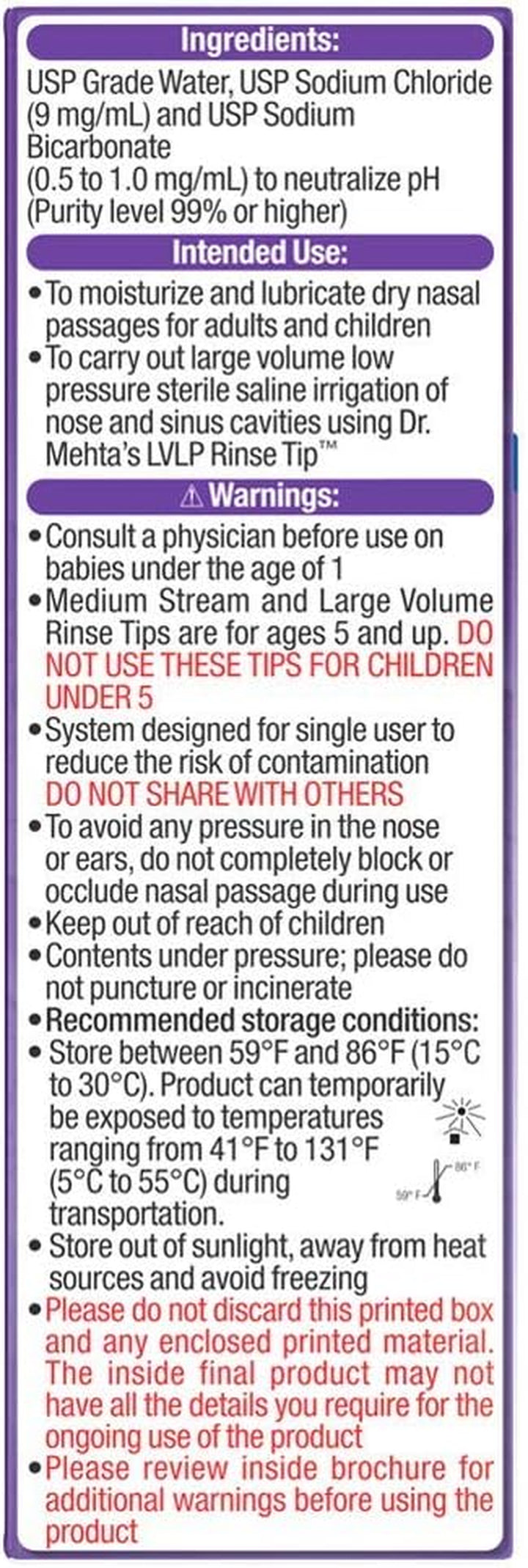 Nasamist Spray All-In-One