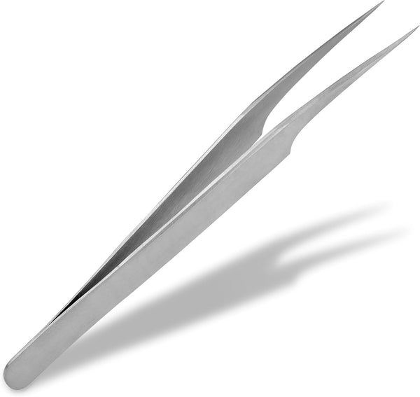 Splinter Tweezers - Tweezers for Splinters - First Aid Tweezers - Pointed - Bent
