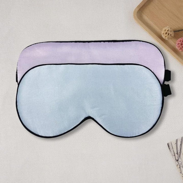 100% Silk Sleep Mask with Adjustable Strap,Comfortable and Super Soft Eye Mask Ultimate Sleeping Aid,Blindford Golden Moon