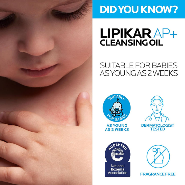 La Roche-Posay Lipikar AP+ Eco-Refill Cleansing Oil 400Ml