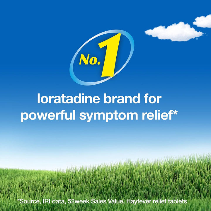 Allergy Relief Tablet | Hayfever Relief Tablet | Loratadine | Antihistamine | All Day Maximum Strength Symptom Relief with One Tablet per Day | 30 Count (Pack of 1)