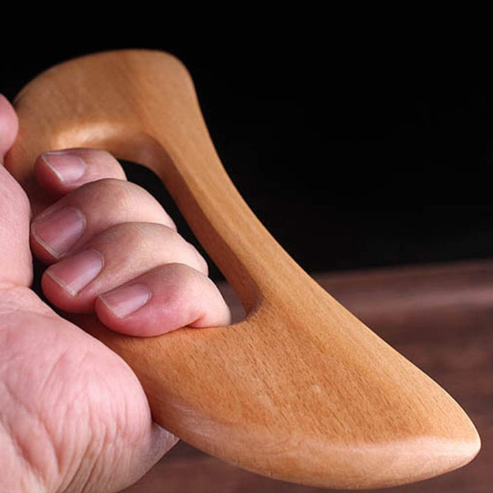 Shaving Sha Board Scraping Therapy Scraper Scraping Blade Board Back Massage Chinese Medicine Health Tools Wood Muscle Fascia Knife