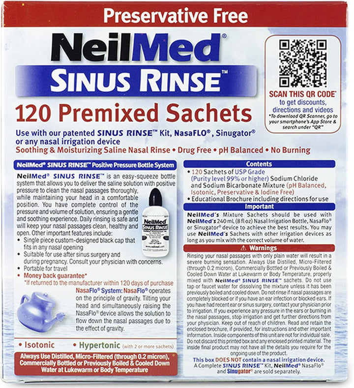 Sinus Rinse - 120 Sachets