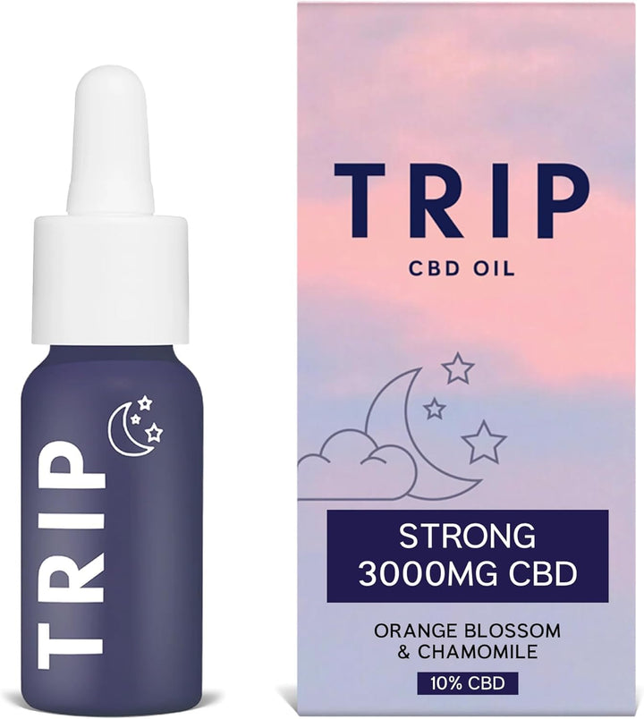 CBD Oil 3000Mg (High Strength), Dream Drops, Vegan, 100% Natural, Flavoured CBD Oil Blended with MCT Coconut Oil - 30ML