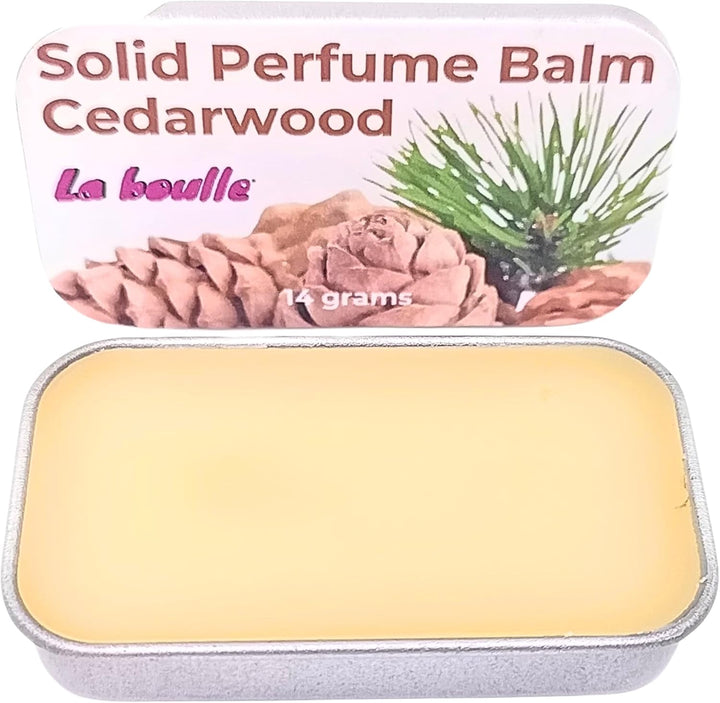 Cooling Solid Natural Perfume Balm. for Sensitive Skin. Handmade in UK.