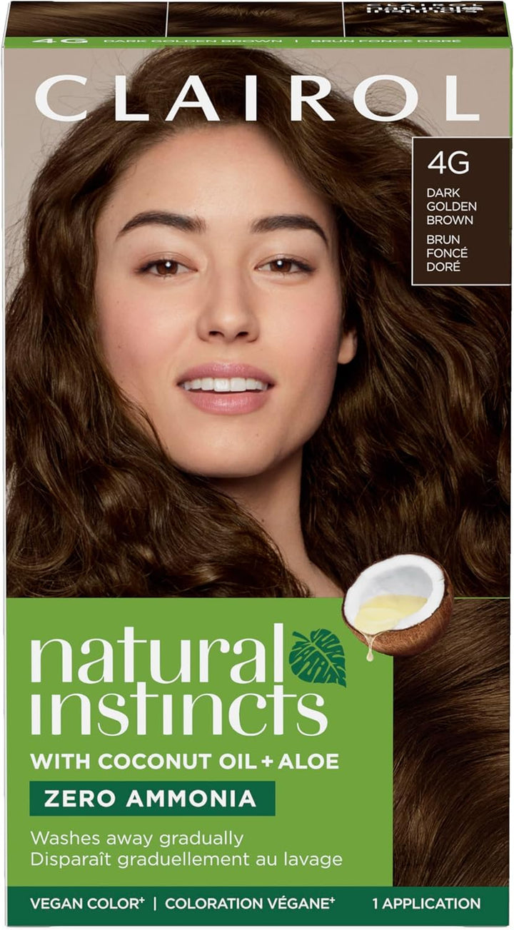 Natural Instincts Semi-Permanent No Ammonia Hair Dye, 8A Medium Cool Blonde (Packing May Vary)