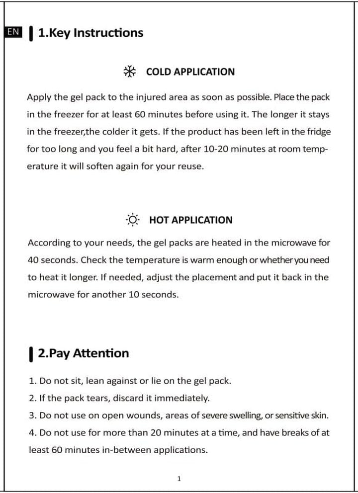 Large Gel Ice Pack for Injuries, 27X37Cm Reusable Cold Pack with Strap for Shoulder, Knee, Ankle, Hip, Back Pain Relief, Hot and Cold Compression Therapy for Sprains, Swelling, Bruises