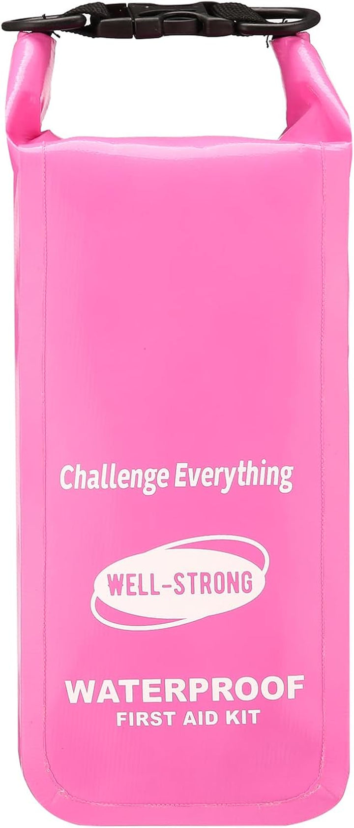 Waterproof First Aid Kit Roll Top Boat Emergency Kit with Waterproof Contents for Fishing Kayaking Boating Swimming Camping Rafting Beach Orange