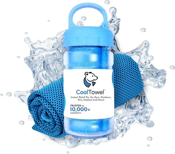 Bottle - Cold Sweat Towel You Can Use Anywhere, Anytime! Reusable Soft Absorbent Cooling Portable