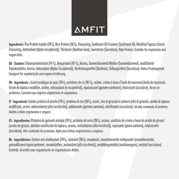 Plant Based Protein Powder, Vanilla Ice Cream, 900G