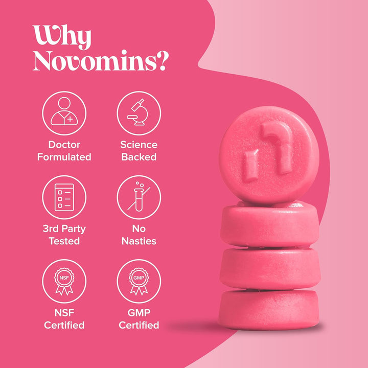 Probiotic Gummies – Women’S Bio-Balance Gummies for Intimate Flora and Gut Health – Advanced Multi-Strain Formulation – Vegan Supplement with Calcium & Cranberry Extract - Made by