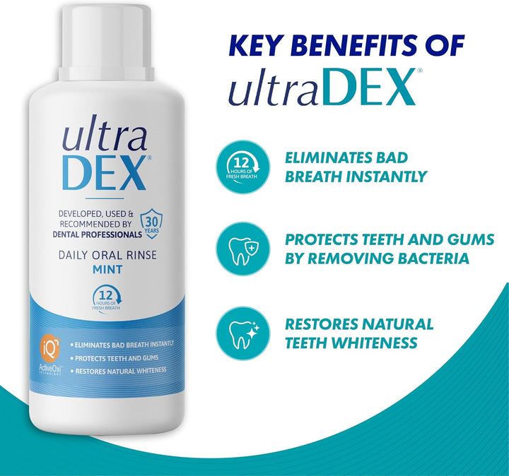 Daily Oral Rinse, Mint 500 Ml