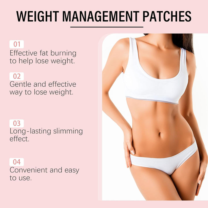 30Pcs GLP-1 Patches for Slimming, Skin Firming & Toning, Natural Ingredients Patch, Soothing and Gentle for Women