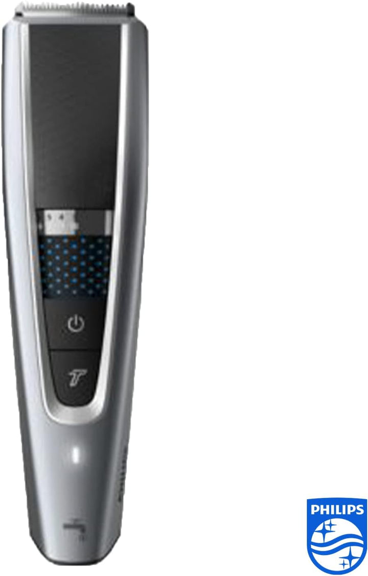 Hair Clippers, Series 5000 Trim-N-Flow PRO Technology Hair Clipper, Fully Washable with Self-Sharpening Stainless Steel Blades, Corded, UK 3-Pin Plug - HC5630/13