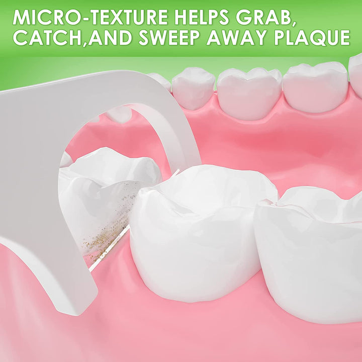 200Pcs Floss Sticks Dental, Triple Clean Advanced Clean Dental Floss Stick, Easy and Simple to Use Tooth Floss Picks, Smoothly Work on Tight Teeth Floss Sticks, Keeps Your Mouth Fresh and Clean