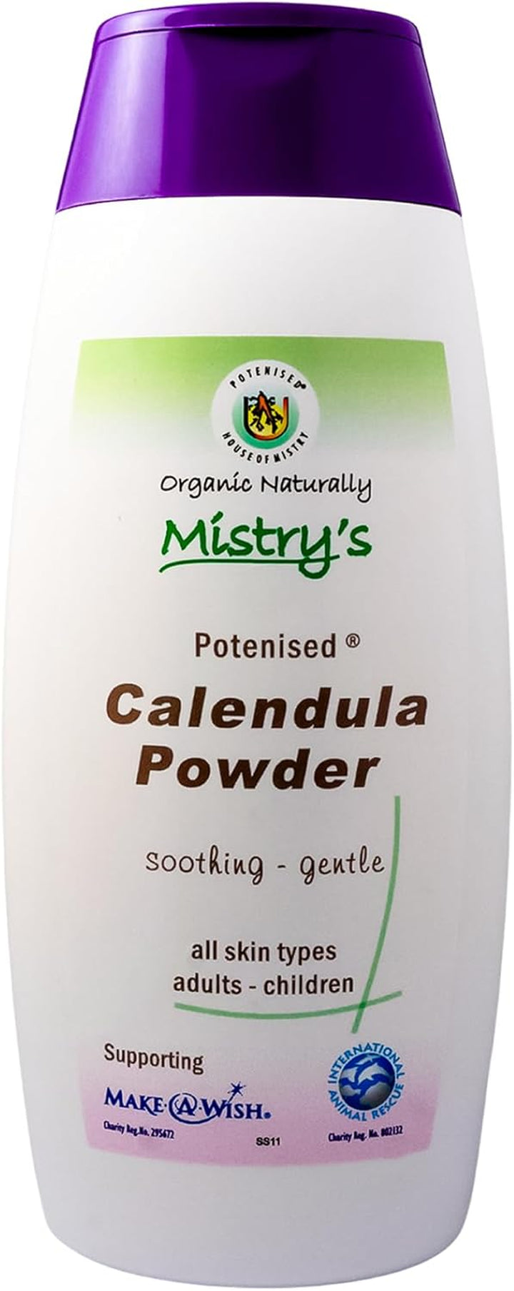 Mistry'S Calendula Powder 150G - Natural Plant Based Powder for Wounds and Skin Irritation - Additive Free, Vegan