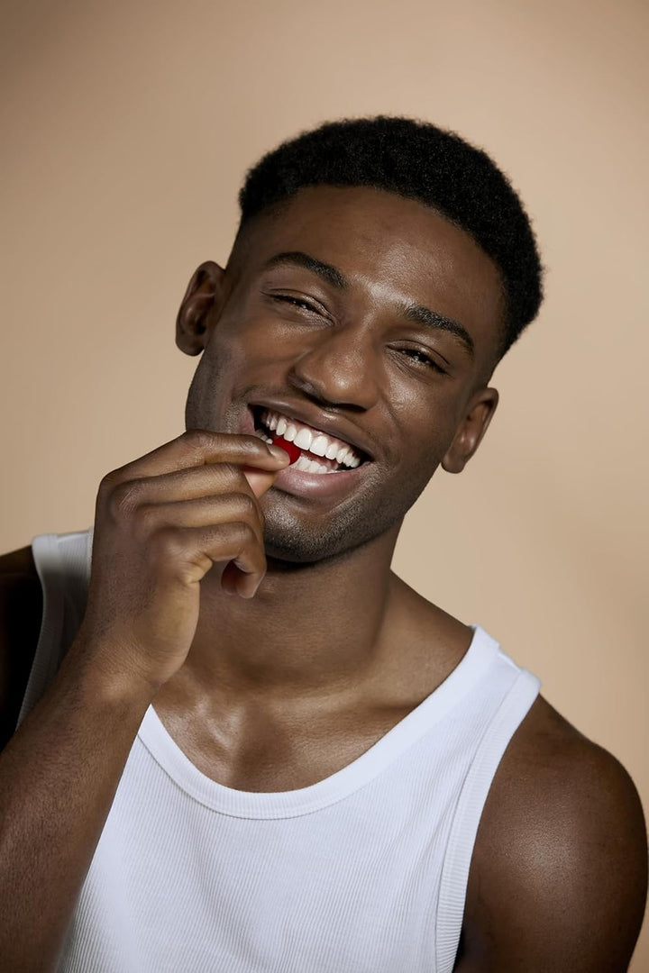 Pre-Workout Gummies – Cola Flavour – Energy-Boosting Caffeine Gummies with L-Citrulline, Taurine, and B Vitamins – Fast-Acting & Convenient Pre-Workout Supplement