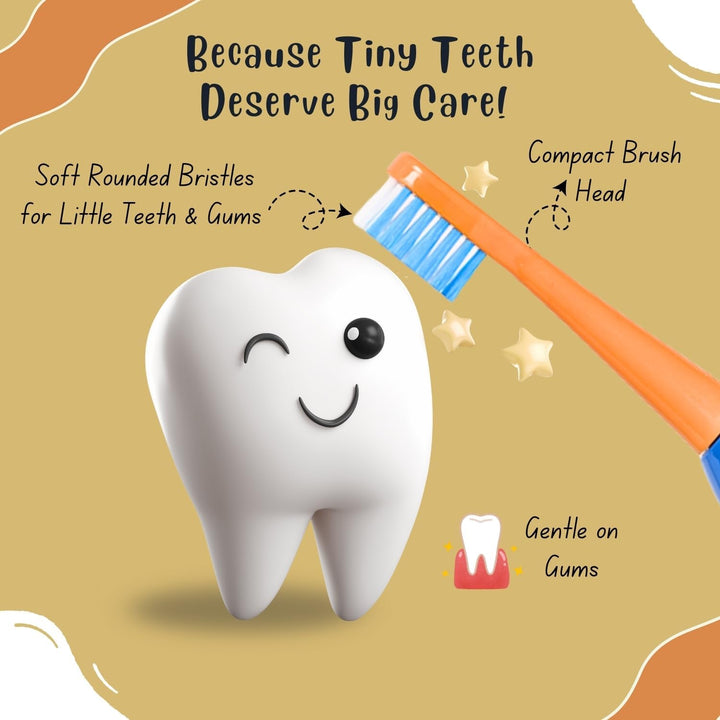 Minions Battery Powered Electric Toothbrush for Kids – Soft Rounded Bristles, Enhanced Vibration, Protection Cap & Battery Included | Gentle & Fun Oral Care for Children Ages 4+