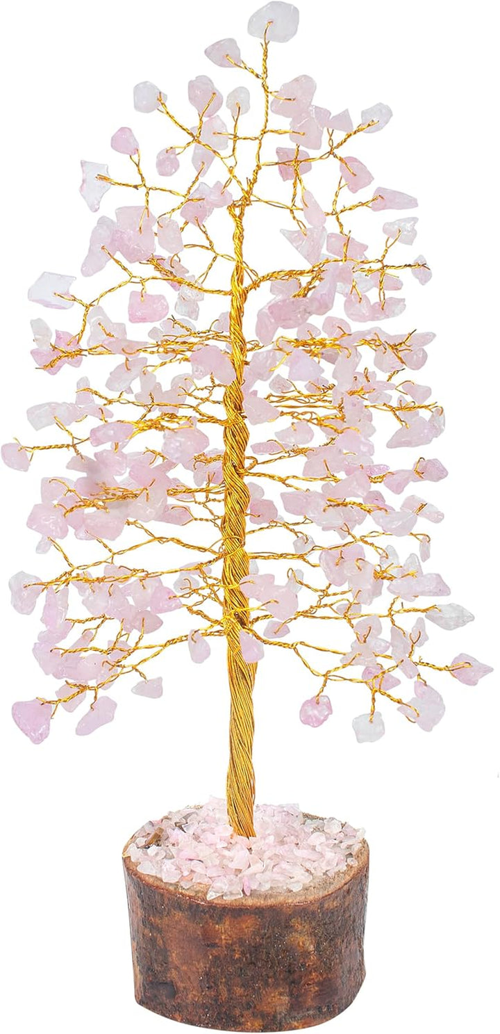 7 Chakra Healing Crystal Tree of Life Handmade Feng Shui Crystal Tree for Good Luck Positive Energy Wealth Reiki Healing Gifts for Women and Mum Birthday Home Decor & House Warming Gift