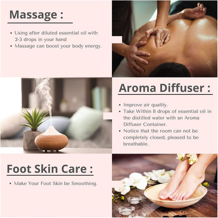 Oudh/Agarwood Essential Oil Therapeutic Grade Aromatherapy Oils Fragrance Oil for Diffuser Yoga Massage & DIY Personal Care 10 Ml