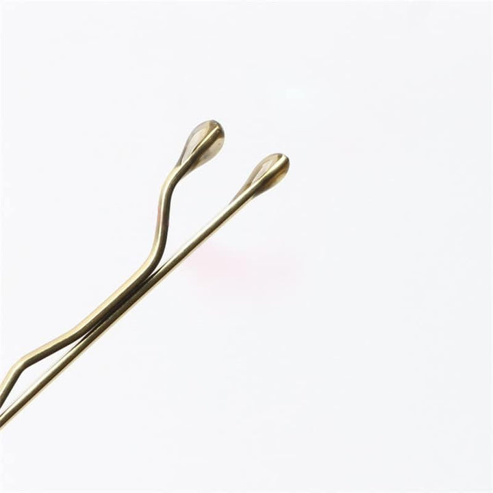 Hair Pins 60 Pcs, Bobby Pins for Women, Hair Grips for Thick, Thin, Wavy, Curly, Long, Short Hair, Hair Clips for Styling Sectioning, Wearing, Casual, Party, Travel, & Weddings (Blonde)