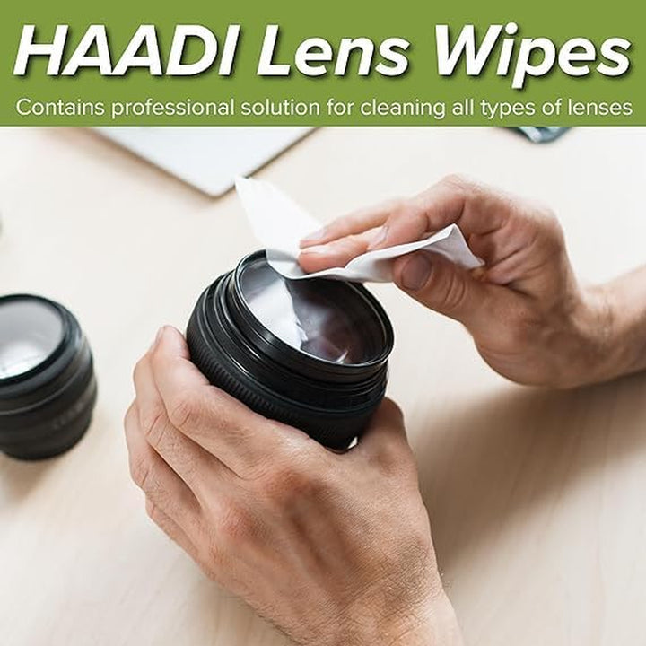 Glasses Cleaner Wipes 140 Individually Wrapped Lens Wipes Multipurpose Suitable for Spectacle Lenses, Cameras, Binoculars, Mirrors, Screens, Optical and Electronic Devices