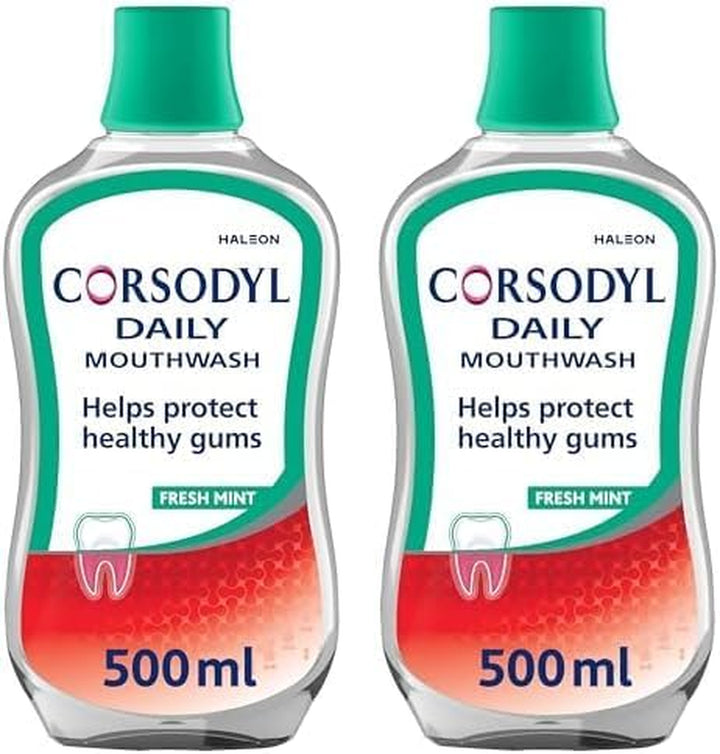 Gum Care Mouthwash Alcohol Free Daily Fresh Mint 500 Ml, Multi, 1 Pack