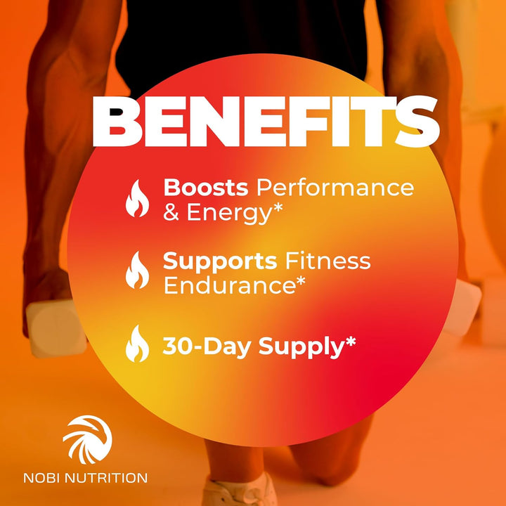 L Carnitine 1100Mg | Performance, Fitness, Energy & Metabolism Support Supplement for Men & Women | L-Carnitine L Tartrate Complex to Support Thermogenesis & Weight Management | Vitamin D | 60 Tablets