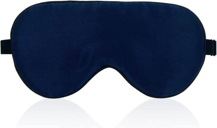 100% Silk Sleep Mask with Adjustable Strap,Comfortable and Super Soft Eye Mask Ultimate Sleeping Aid,Blindford Golden Moon